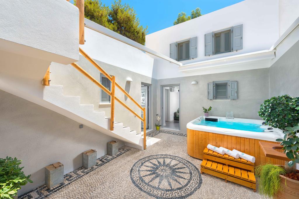 Lindos Shore Summer House With Jacuzzi And Sea View !!! Exterior photo